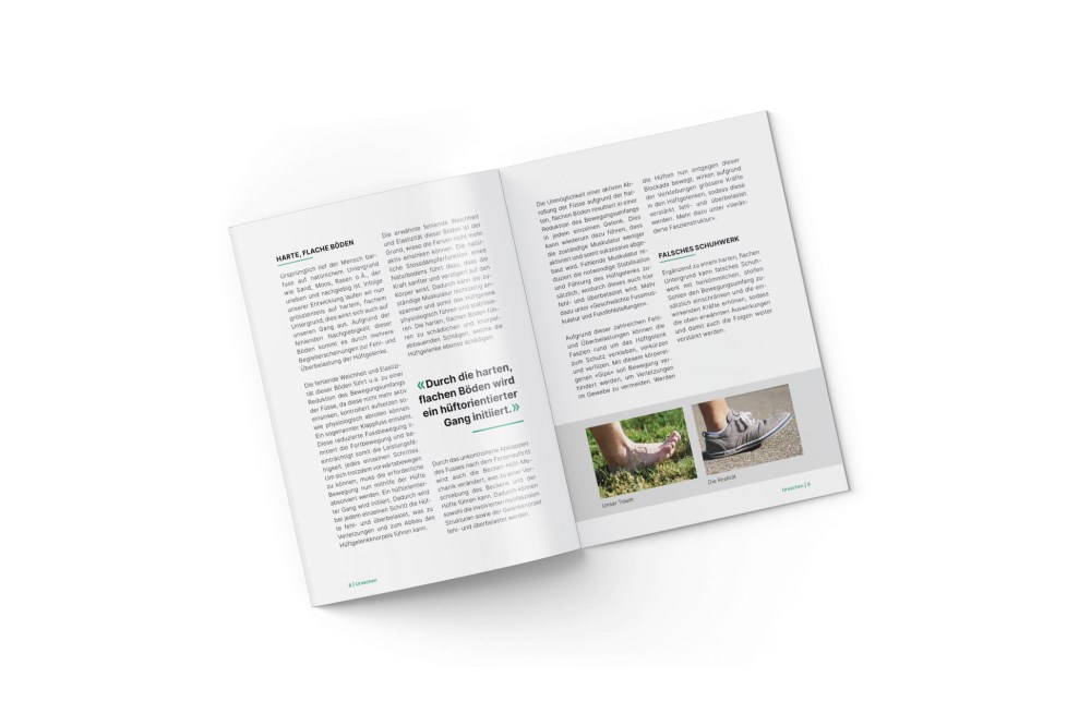 Kybuntherapiebroschüre «Hüftgelenkarthrose»