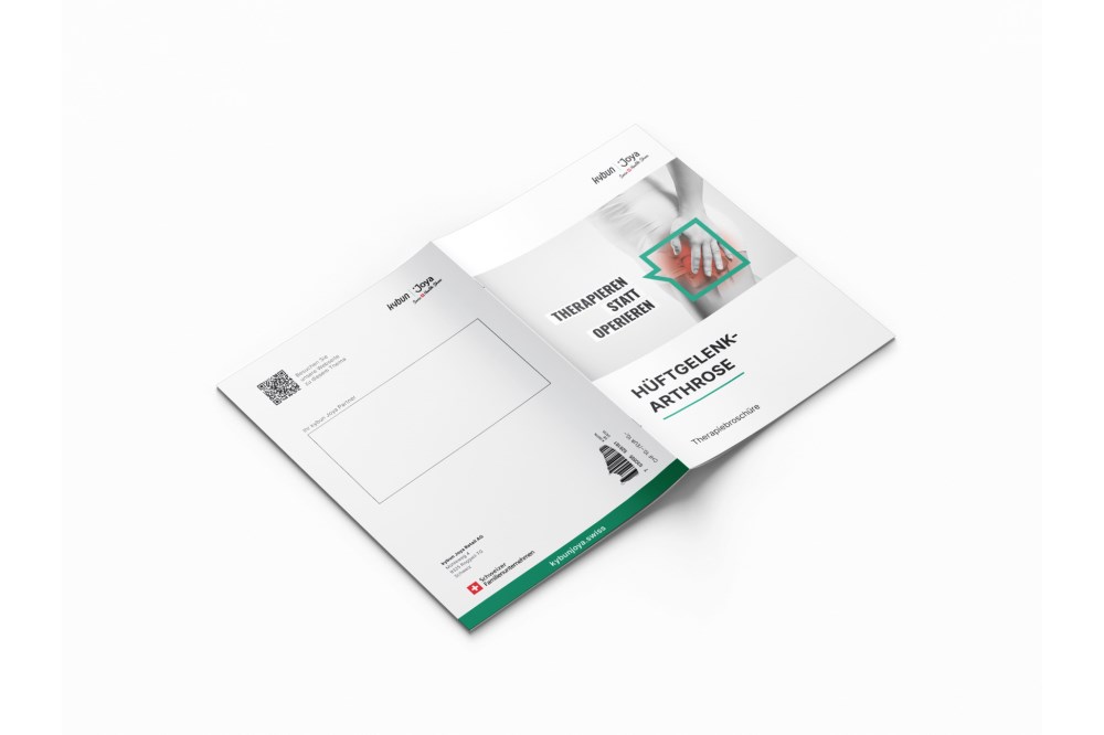 Kybuntherapiebroschüre «Hüftgelenkarthrose»
